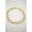 Zincir Geçmeli Choker Kolye | Gold