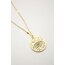 Taşlı Göz Kolye | Gold