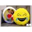 Resim Baskılı Emoji Yastık 