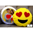 Resim Baskılı Emoji Yastık 