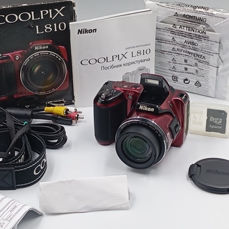 NİKON L810 16 MP 26x ZOOM FULL SET