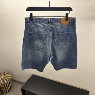 Loewe Anagram Denim Bowling Short