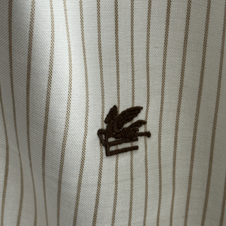 Etro Stripped Logo Shirt