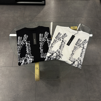 44 Label Group Çengel İğne Logo T-Shirt