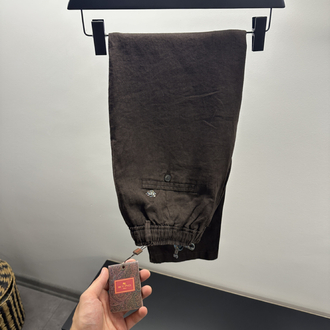 Etro Kahverengi Keten Pantolon