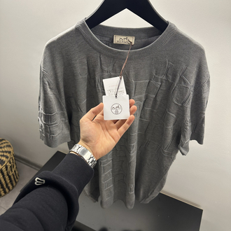 Hermés Crew-Neck Knit Shirt
