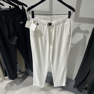 Brunello Cucinelli Linen White Jogger