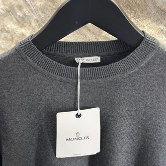 Moncler Kol Cep Detaylı Antrasit Kazak