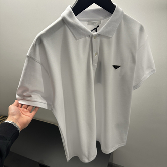 Prada Pique Polo Shirt