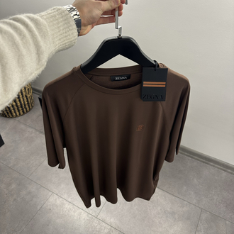 Zegna Logo Crew-Neck T-shirt