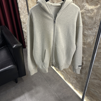 Essentials Fear Of God Kapüşonlü Fermuarlı Sweatshirt