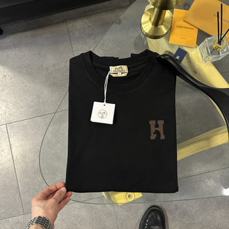 Hermés ‘H’ Chavel Cotton T-Shirt