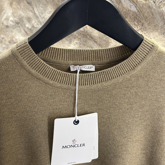 Moncler Kol Cep Detaylı Taş Rengi Kazak