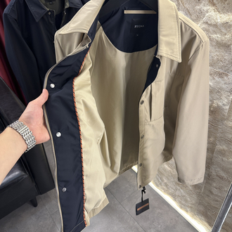 Zegna Bej İnce Mevsimlik Ceket
