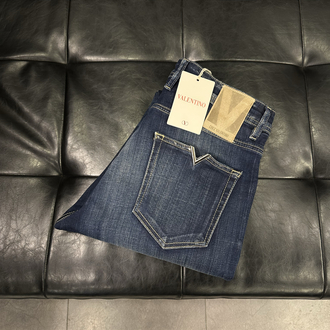 Valentino V Logo Blue Jean