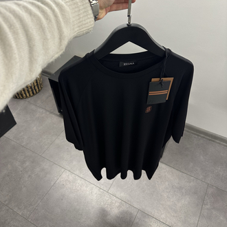 Zegna Logo Crew-Neck T-shirt