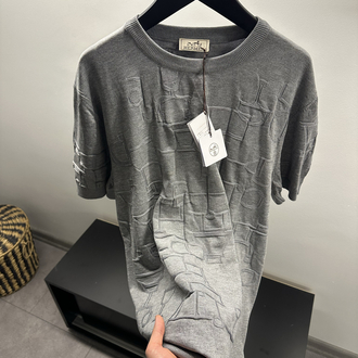 Hermés Crew-Neck Knit Shirt