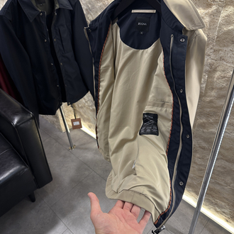 Zegna Bej İnce Mevsimlik Ceket