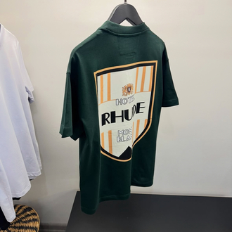 Rhude Green Hotel Mont Blanc T-Shirt