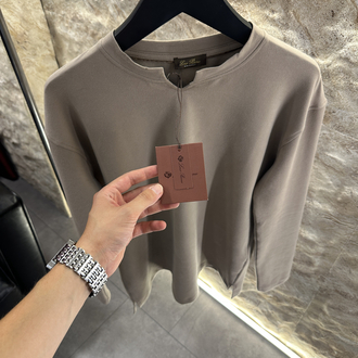 Loro Piana Bej Rengi Baharlık Sweatshirt 