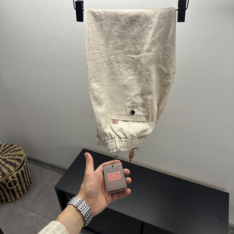 Etro Krem Keten Pantolon