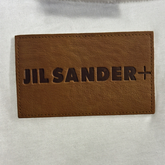 Jil Sander Crew Neck Back Logo T-Shirt