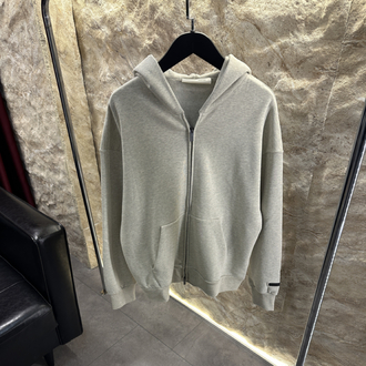 Essentials Fear Of God Kapüşonlü Fermuarlı Sweatshirt