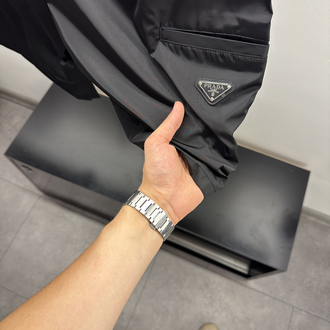 Prada Siyah Renylon Kumaş Şort 