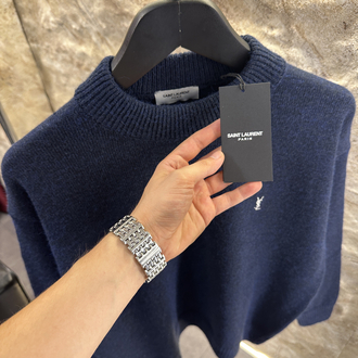 Yves Saint Laurent Lacivert Kazak