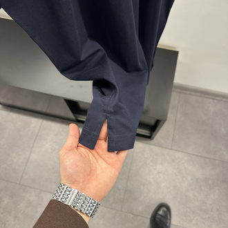 Hermés ‘H’ Cheval Navy Blue Cotton T-Shirt