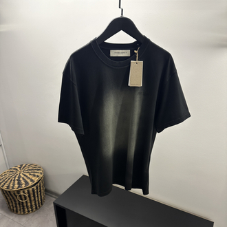 Golden Goose Yıkamalı Siyah Tişört