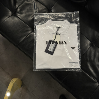 Prada Pique Polo Shirt