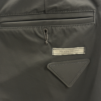 Prada Koyu Gri Regular Fit Jogger