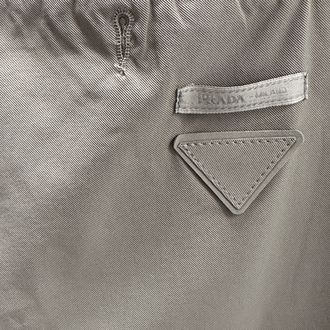 Prada Gümüş Rengi Regular Fit Jogger