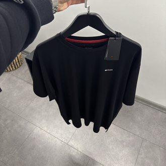 Kiton Crew-Neck Logo Cotton T-Shirt