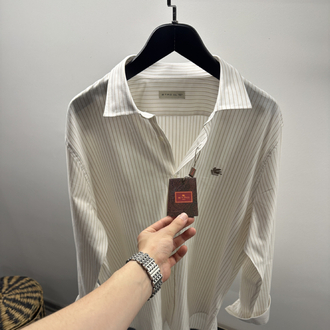 Etro Stripped Logo Shirt