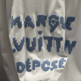 Louis Vuitton Embroidered Signature T-Shirt