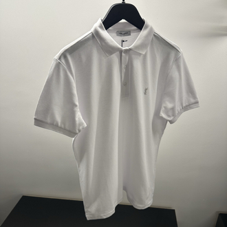 Yves Saint Laurent White Polo Shirt 