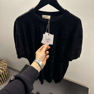 Hermés Crew-Neck Knit Shirt 