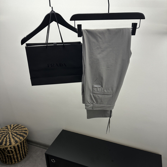 Prada Gümüş Rengi Regular Fit Jogger