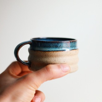 Benekli Mini Mug - Ocean 
