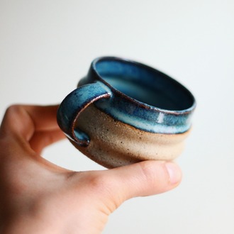 Benekli Mini Mug - Ocean