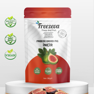 Dondurularak Kurutulmuş Dilim İncir – Freeze Dried İncir- İncir Kuru Meyve Cipsi 30 gr