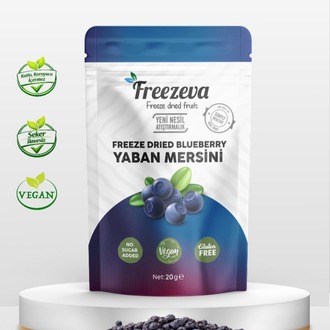 Dondurularak Kurutulmuş Yaban Mersini 20 gr – Freeze Dried Yaban Mersini Meyve Cipsi