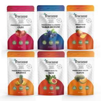 Freeze Dried Kuru Meyve Cipsi Favori 6'lı - Avantajlı Set