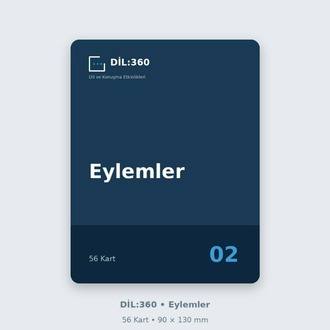 DİL:360 Eylemler | 56 Eğitim Kartı
