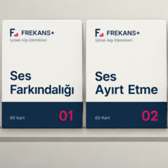 FREKANS+ İşitsel Algı Eğitim Serisi | 6 Set – 360 Kart