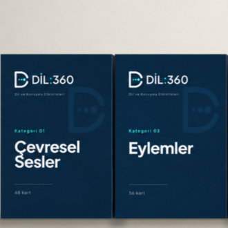 DİL:360 Dil ve Kavram Eğitim Serisi | 7 Set – 360 Kart