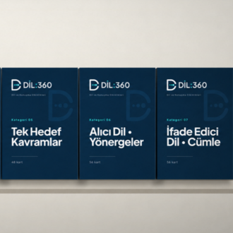 DİL:360 Dil ve Kavram Eğitim Serisi | 7 Set – 360 Kart