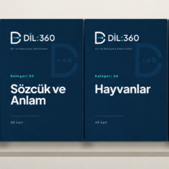 DİL:360 Dil ve Kavram Eğitim Serisi | 7 Set – 360 Kart